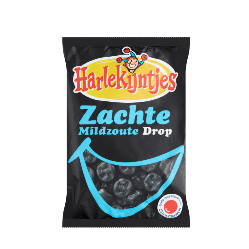 Lakricas konfektes Harlekijntjes Drop viegli sāļas 300g