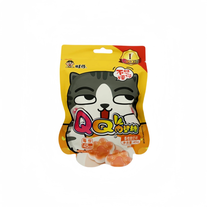 Želejkonfektes WantWant ar apelsīnu jog. g. 45g