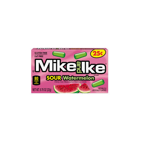 Konfektes Mike&Ike ar skābu arbūzu g. 120g