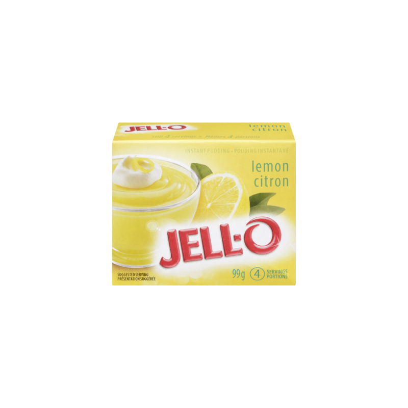 Deserts Jell-O Pudding Lemon 99g
