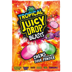 Home|BAZOOKA|Konfektes Bazooka Juicy Drop Blasts ar tropiskam g. 120g
