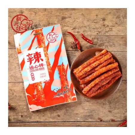 Yuan Qi Bang Latiao Hot and Spicy 68g