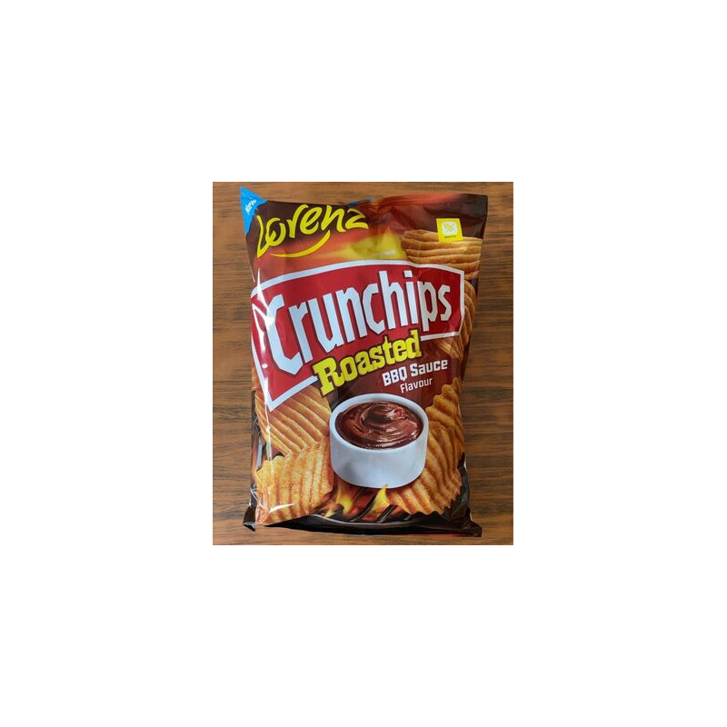 Kartupeļu čipsi Lorenz Crunchips ar BBQ garšu 120g