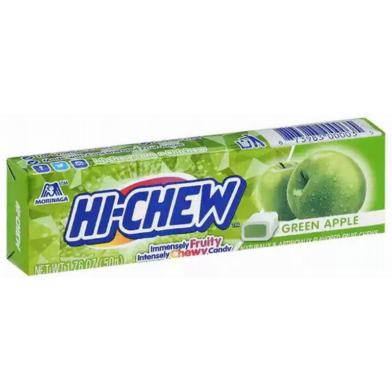 Konfekte Hi-Chew ar zaļo ābolu garšu 50g