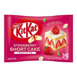 Home|Kit Kat|Batoniņi Kit Kat Strawberry short cake 116g