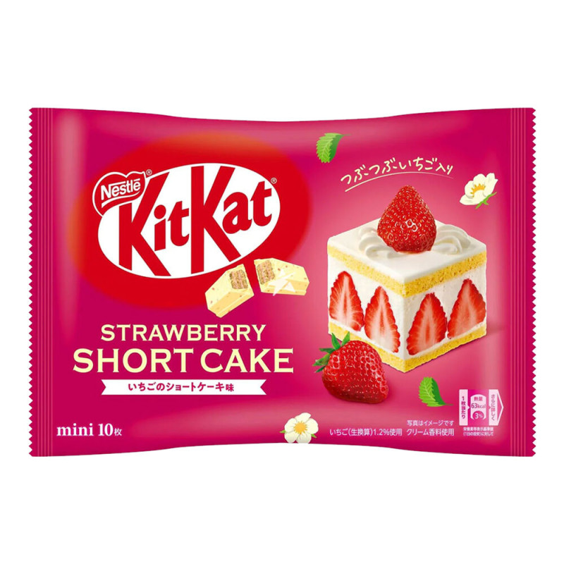 Batoniņi Kit Kat Strawberry short cake 116g
