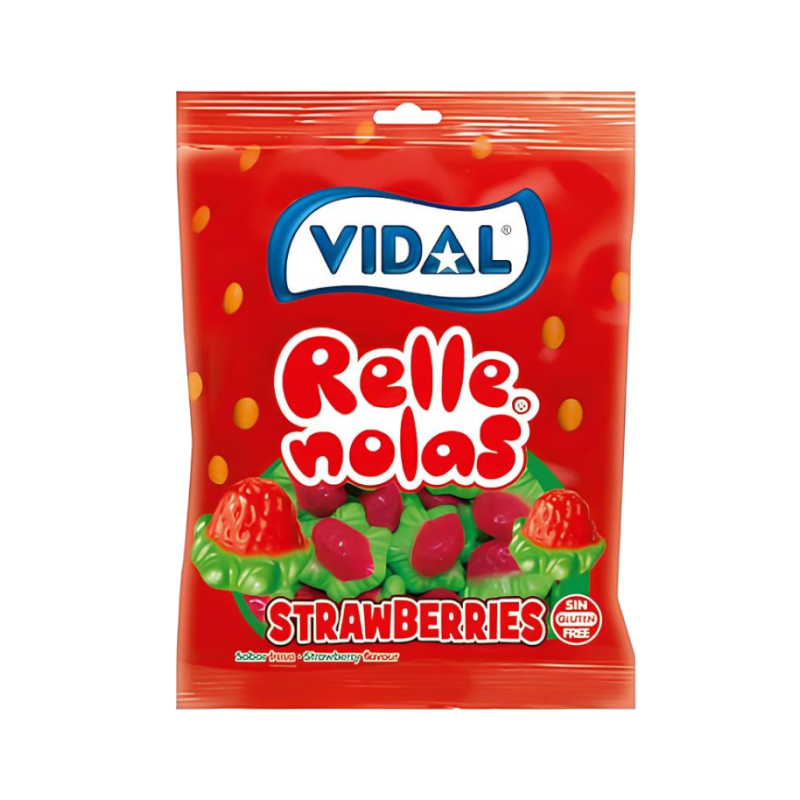 Želejkonfektes Vidal zemenes 90g