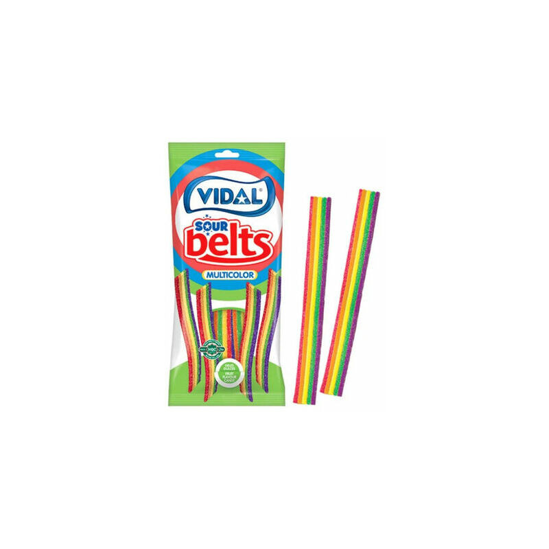 Želejkonfektes Vidal skābās Varavīksnes jostas 90g