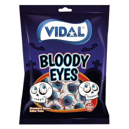 Želejkonfektes Vidal Bloody Eyes 90g