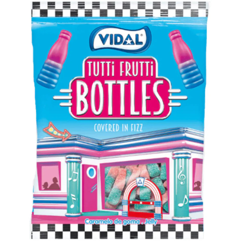 Želejkonfektes Vidal skābās Tutti Frutti 90g