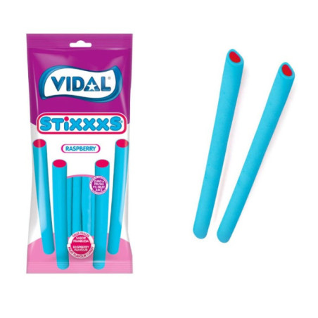 Želejkonfektes Vidal Stixxxs ar kazeņu garšu 90g