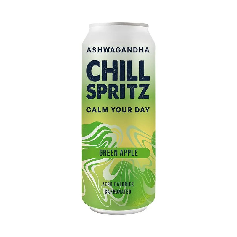 Dzēriens ChillSpritz Green Apple 330ml