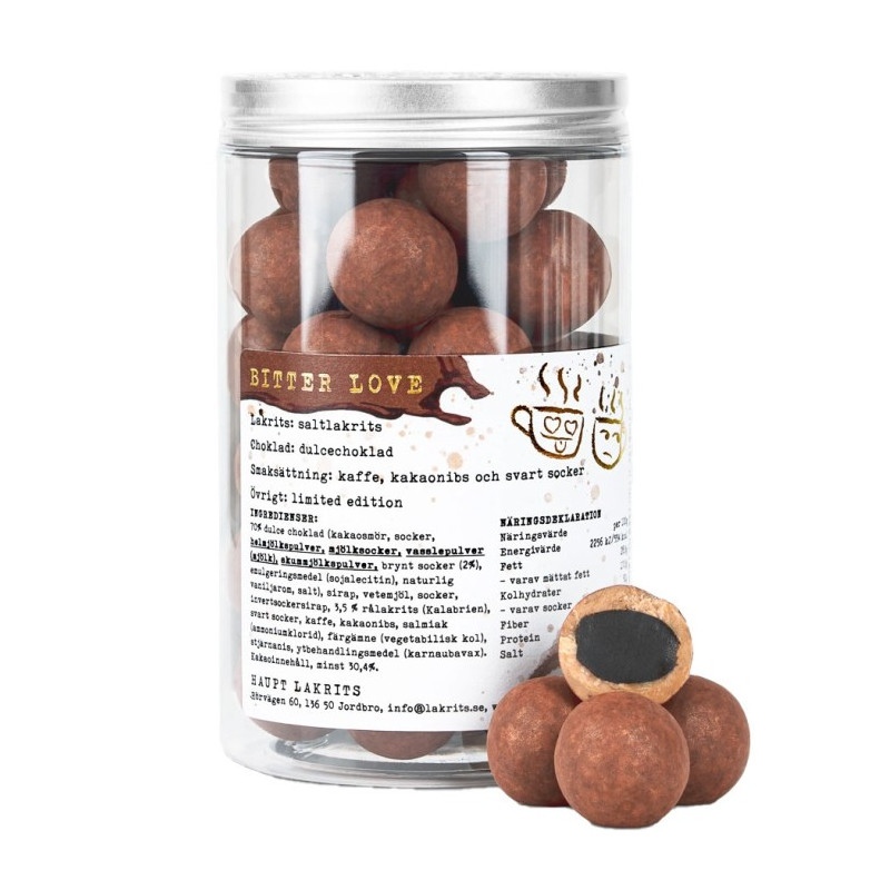 Lakricas konfektes "Bitter Love" (sāļā) 250g