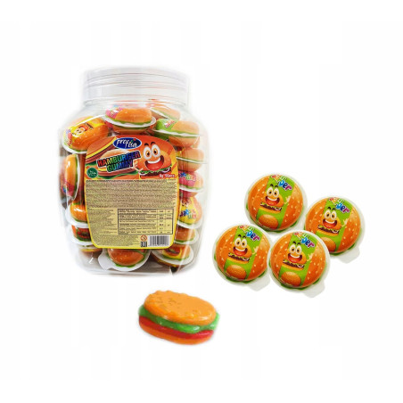 Želejkonfekte Hamburger 8g