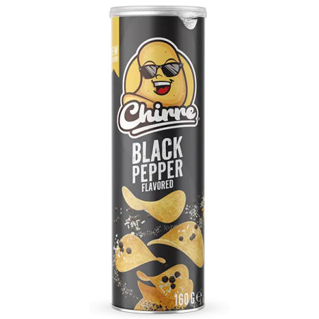 Čipsi Chirre ar melno piparu garšu 160g