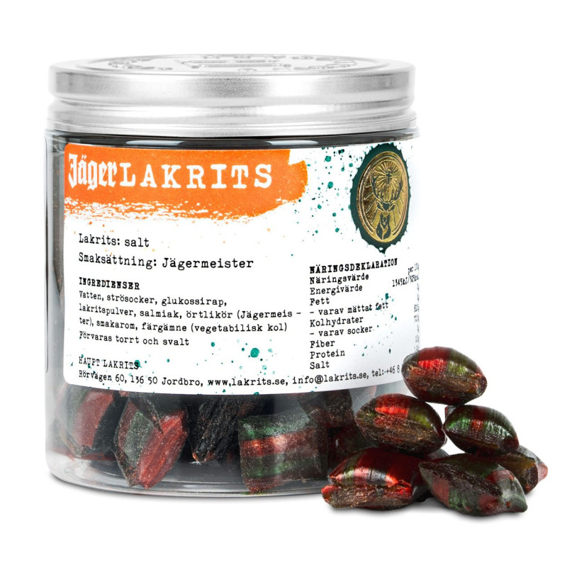 Lakricas konfektes "JägerLakrits" (sāļā) 150g