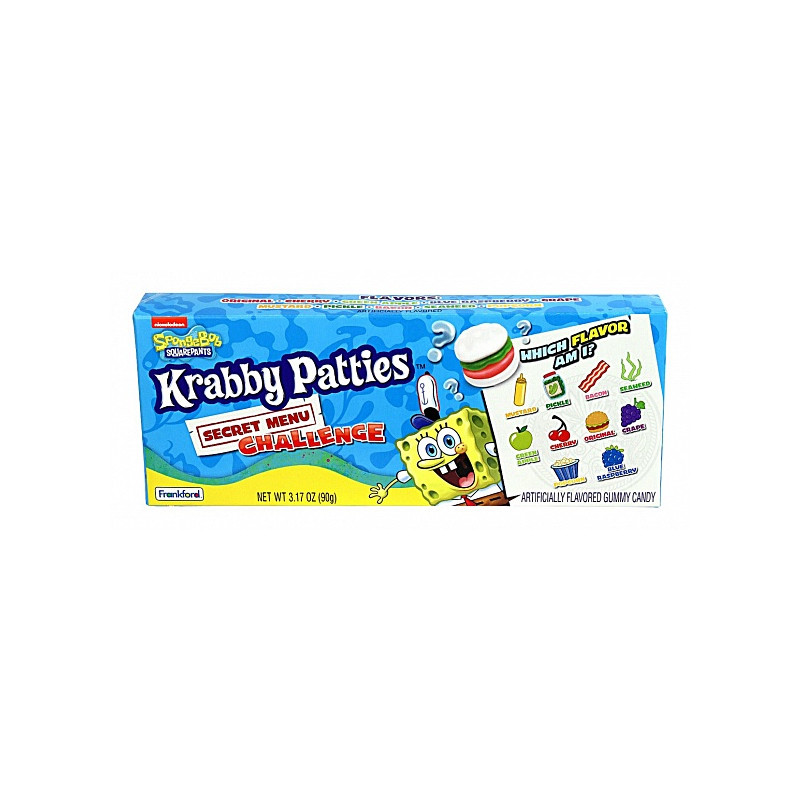 Žel. k. Krabby Patties Secret Menu Challenge 90g