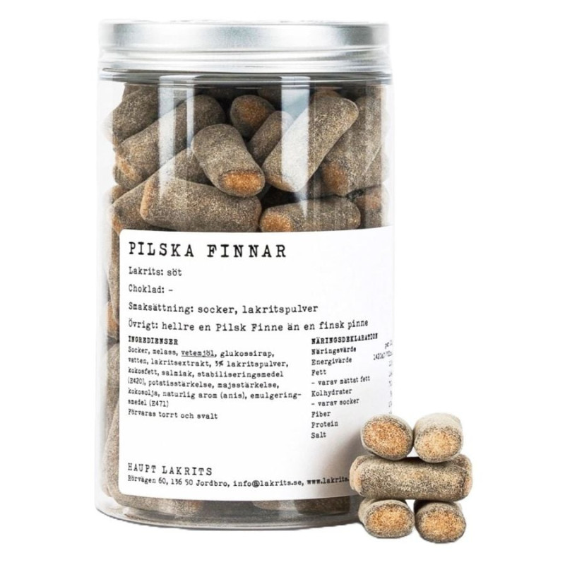 Lakricas konfektes "Pilska Finnar" (sāļā) 300g