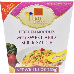 Home|Thai Delight|Ātri pag. nūdeles Thai Delight ar saldskābo mērci 330g