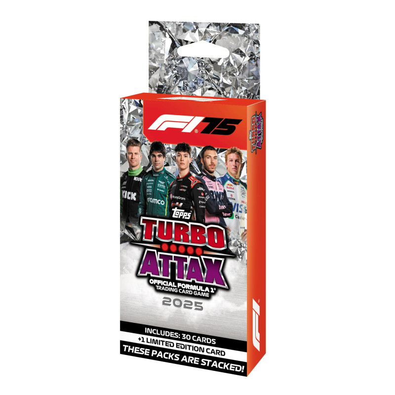 Kolekc. kārtis F1 Turbo Attax 2025 Value Box