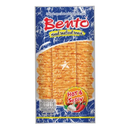 Uzkoda Bento kalmāri Hot & Spicy 20g