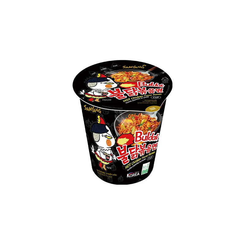 Ātri pag. nūdeles Samyang Hot Chicken cup 70g