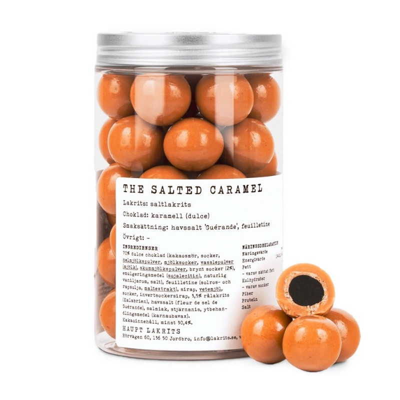 Lakricas konfektes "The Salted Caramel" (saldās/saļās) 250g
