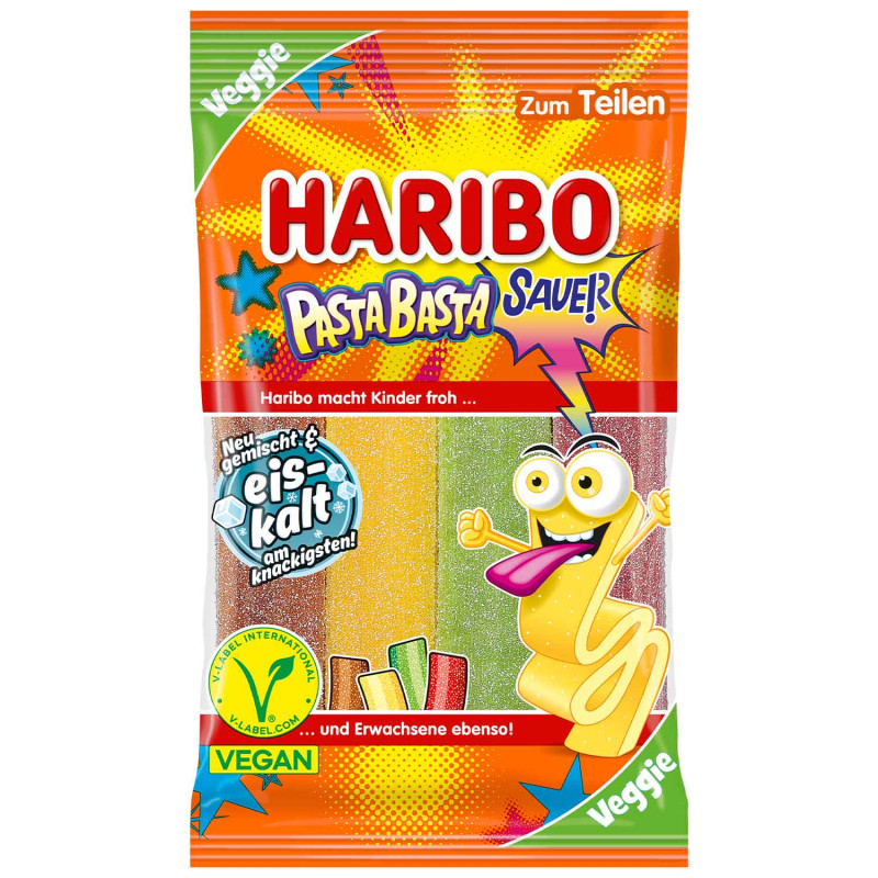 Želejkonfektes Haribo Pasta Basta sauer 160g