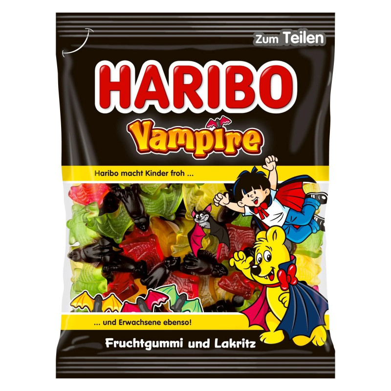 Želejkonfektes Haribo Vampire 175g