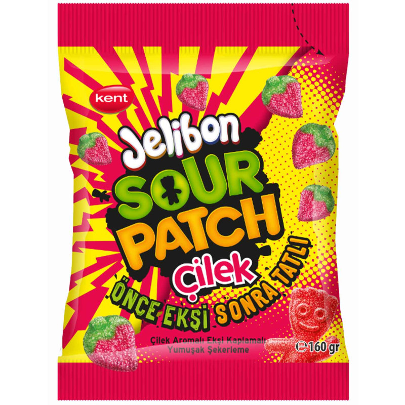 Želej. k. Sour Patch Kids Strawberry 160g
