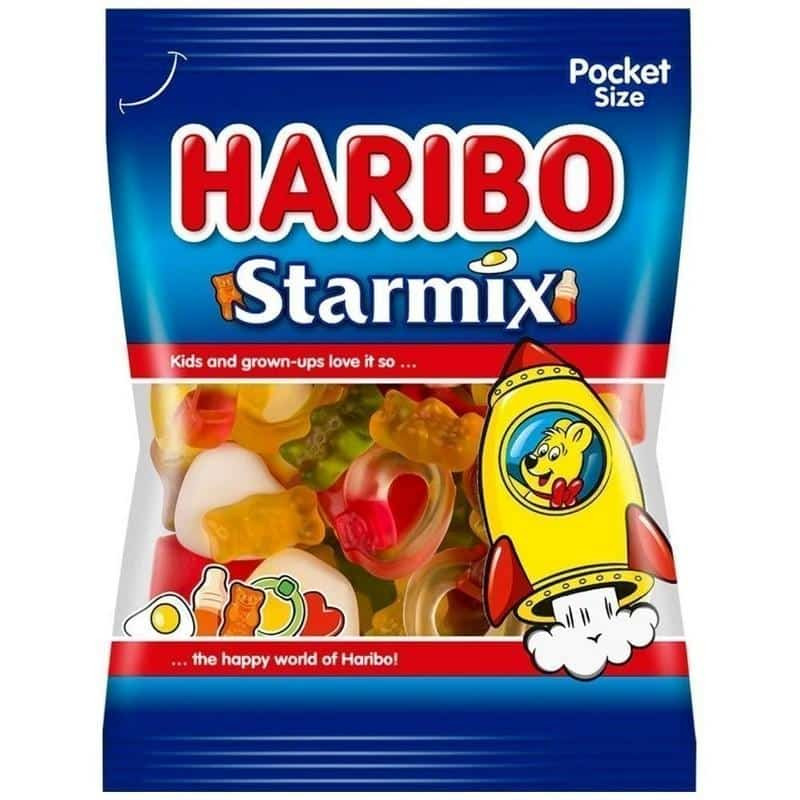 Želejkonfektes Haribo Starmix 100g