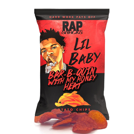 Čipsi Rap Snacks Lil Baby My Honey Heat 71g