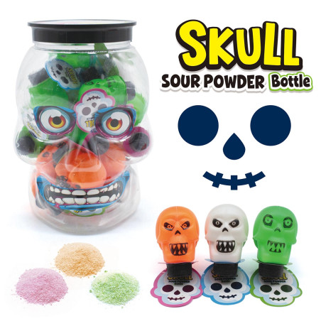 Konfekte Skull Sour Powder 10g
