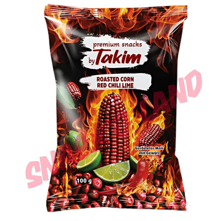 Kukurūza uzkoda Takim's Red Chili Lime 100g
