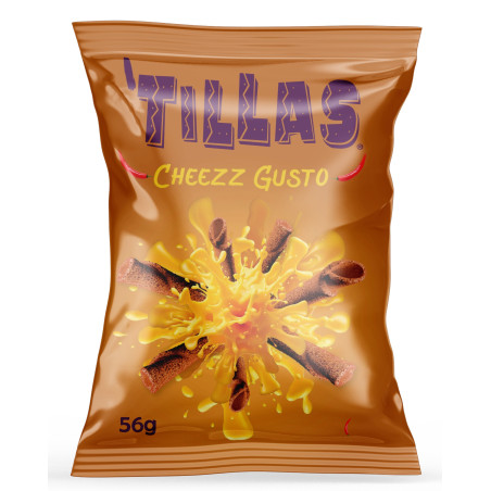 Kukurūzas uzkoda TILLAS Cheezz Gusto 56g