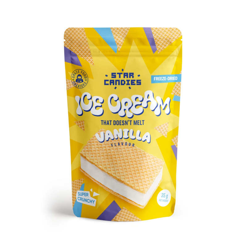 Liofilizēts saldējums Star Candies Vanilla 35g