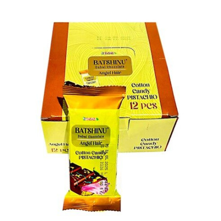 Šokolāde Look me Dubai Angel Hair Pistachio 50g