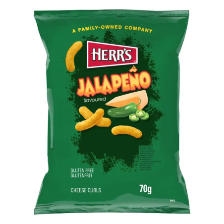Kukurūzas nūjjiņas Herrs Jalapeno 70g