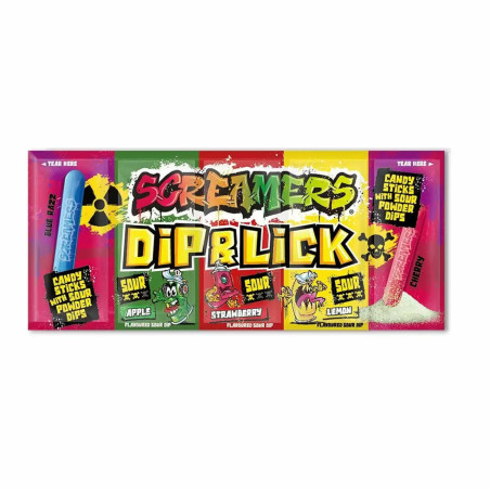 Konfekte Zed Candy Screamers Dip & Lick 40g
