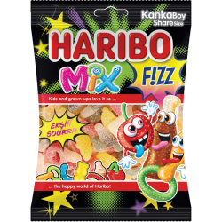 Home|Haribo|Haribo Mix Fizz Gummies 100g