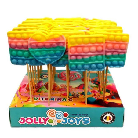 Ledene Jolly Joys Pop-It 40g