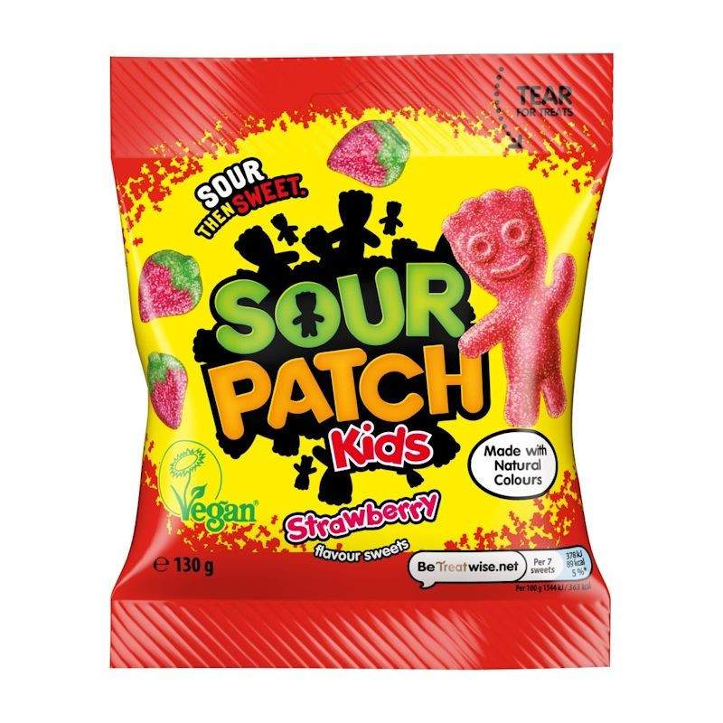 Home|SOUR PATCH KIDS|Želej. k. Sour Patch Kids Strawberry 130g