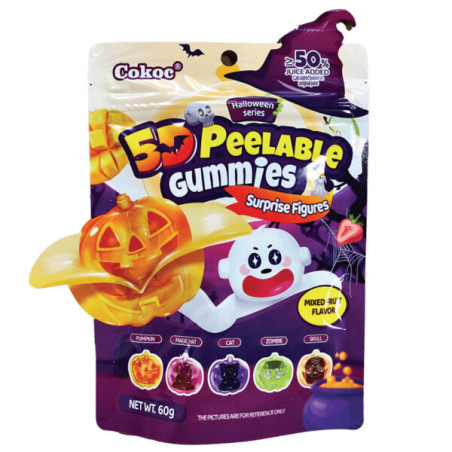 Želejkonfektes Cokoc Peeling Halloween 60g