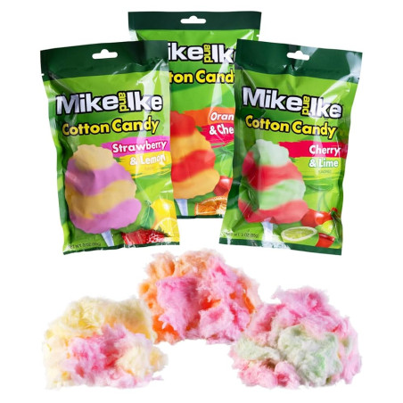 Cukurvate Mike&Ike (dažādas garšas) 85g